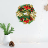 Maxbell Artificial Christmas Wreath Xmas Wreath for Door Hanging Decoration