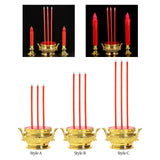 Maxbell Electric Burner Holder Antique Incense Holder Flameless for Gardens Desktop 21cm