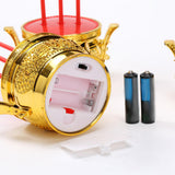 Maxbell Electric Burner Holder Antique Incense Holder Flameless for Gardens Desktop 26cm