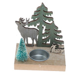 Maxbell Tea Light Holder Candlestick Centerpiece for Festival Living Room Decoration Elk