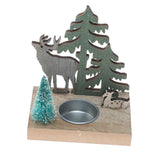 Maxbell Tea Light Holder Candlestick Centerpiece for Festival Living Room Decoration Elk