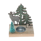 Maxbell Tea Light Holder Candlestick Centerpiece for Festival Living Room Decoration Elk