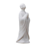Maxbell Maxbell Fish Tank Buddha Sculpture Ceramic Landscaping Durable for Fairy Garden Use A