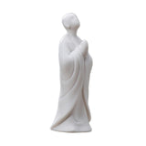 Maxbell Maxbell Fish Tank Buddha Sculpture Ceramic Landscaping Durable for Fairy Garden Use A