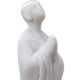 Maxbell Maxbell Fish Tank Buddha Sculpture Ceramic Landscaping Durable for Fairy Garden Use A