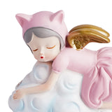 Maxbell Modern Girl Statue Ornament Craft Desk for Birthday Gift Office Rack StyleA