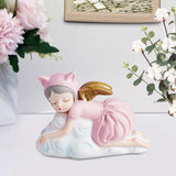 Maxbell Modern Girl Statue Ornament Craft Desk for Birthday Gift Office Rack StyleA