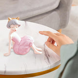 Maxbell Modern Girl Statue Ornament Craft Desk for Birthday Gift Office Rack StyleC