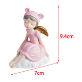Maxbell Modern Girl Statue Ornament Craft Desk for Birthday Gift Office Rack StyleD
