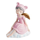 Maxbell Modern Girl Statue Ornament Craft Desk for Birthday Gift Office Rack StyleD