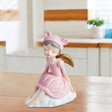 Maxbell Modern Girl Statue Ornament Craft Desk for Birthday Gift Office Rack StyleD
