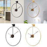 Maxbell Maxbell Wall Clock Silent Non Ticking Simple for Farmhouse Bathroom Bedroom black