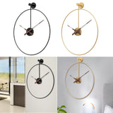 Maxbell Maxbell Wall Clock Silent Non Ticking Simple for Farmhouse Bathroom Bedroom black