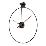 Maxbell Maxbell Wall Clock Silent Non Ticking Simple for Farmhouse Bathroom Bedroom black