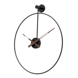 Maxbell Maxbell Wall Clock Silent Non Ticking Simple for Farmhouse Bathroom Bedroom black