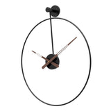 Maxbell Maxbell Wall Clock Silent Non Ticking Simple for Farmhouse Bathroom Bedroom black