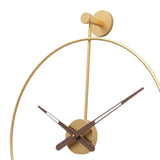 Maxbell Maxbell Wall Clock Silent Non Ticking Simple for Farmhouse Bathroom Bedroom aureate