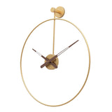 Maxbell Maxbell Wall Clock Silent Non Ticking Simple for Farmhouse Bathroom Bedroom aureate