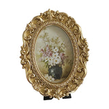 Maxbell European Style Picture Display Frame Carved for Desk Decor Family Gift
