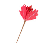 Maxbell Artificial Christmas Picks Decors Gift Wrapping Glitter Christmas Flower Red