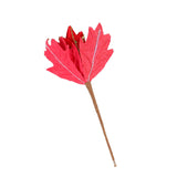 Maxbell Artificial Christmas Picks Decors Gift Wrapping Glitter Christmas Flower Red