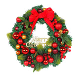 Maxbell Christmas Wreath Winter Wreath Pendant Flower for Fireplace Farmhouse Door