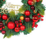 Maxbell Christmas Wreath Winter Wreath Pendant Flower for Fireplace Farmhouse Door
