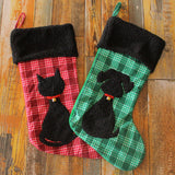 Maxbell Socks Storage Pouch Gift Bag Party Supplies Candy Christmas Treat Bags Tote Green