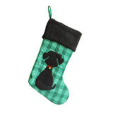 Maxbell Socks Storage Pouch Gift Bag Party Supplies Candy Christmas Treat Bags Tote Green