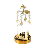 Maxbell Rotating Candle Holder Candlestick for Dinner Table Living Room Ornament