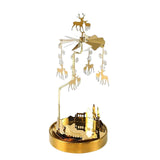 Maxbell Rotating Candle Holder Candlestick for Dinner Table Living Room Ornament