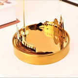 Maxbell Rotating Candle Holder Candlestick for Dinner Table Living Room Ornament