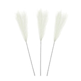 Maxbell 3 Pieces Artificial Tall Pampas Grass Flowers Arrangements Floor Vase Filler White
