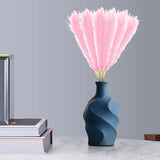 Maxbell 3 Pieces Artificial Tall Pampas Grass Flowers Arrangements Floor Vase Filler Pink