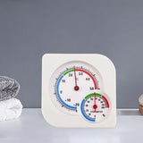 Maxbell 2 in 1 Humidity Temperature Meter Decorative Digital Wall Mounted for Patio
