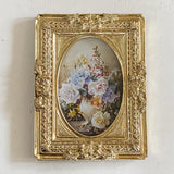 Maxbell Photo Frame Display Holder Ornate Embossed Picture Frame for Hallway Home