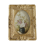 Maxbell Photo Frame Display Holder Ornate Embossed Picture Frame for Hallway Home