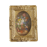 Maxbell Photo Frame Display Holder Ornate Embossed Picture Frame for Hallway Home