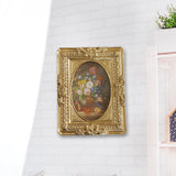 Maxbell Photo Frame Display Holder Ornate Embossed Picture Frame for Hallway Home