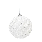 Maxbell Hanging Christmas Tree Pendant Balls Ornament Decor Wedding Accessories White