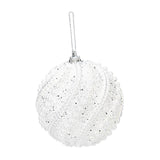 Maxbell Hanging Christmas Tree Pendant Balls Ornament Decor Wedding Accessories White