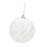 Maxbell Hanging Christmas Tree Pendant Balls Ornament Decor Wedding Accessories White