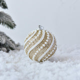 Maxbell Hanging Christmas Tree Pendant Balls Ornament Decor Wedding Accessories Yellow