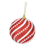 Maxbell Hanging Christmas Tree Pendant Balls Ornament Decor Wedding Accessories Red