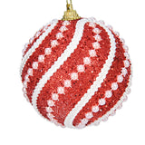 Maxbell Hanging Christmas Tree Pendant Balls Ornament Decor Wedding Accessories Red