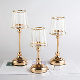 Maxbell Pillar Candle Holders Candlestick for Living Room Anniversary Party Decor S