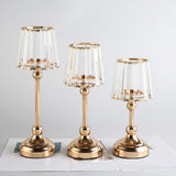 Maxbell Pillar Candle Holders Candlestick for Living Room Anniversary Party Decor S