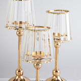 Maxbell Pillar Candle Holders Candlestick for Living Room Anniversary Party Decor S