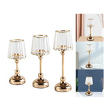 Maxbell Pillar Candle Holders Candlestick for Living Room Anniversary Party Decor S