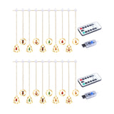 Maxbell Maxbell LED Christmas String Light Hanging Ornament for Outdoor Home Decoration USB